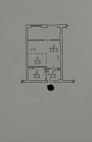 1-комнатная квартира по адресу (площадь 36,4 м²) - Atlanta.ua - imageAlt 16
