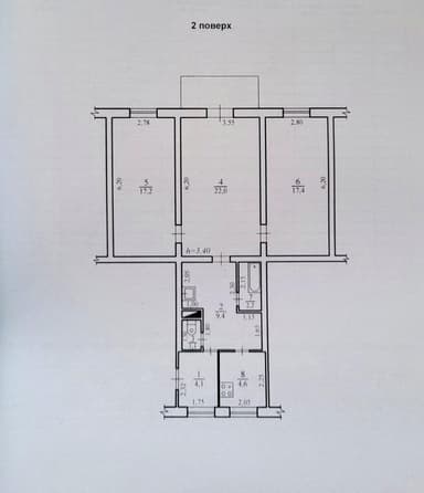 3-кімнатна квартира за адресою (площа 80 м²) - Atlanta.ua - фото 22