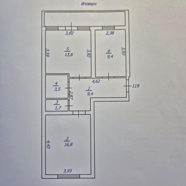 2-комнатная квартира по адресу ул. Афанасьева Геннадия (площадь 55 м²) - Atlanta.ua - imageAlt 10