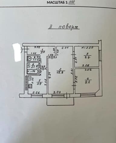 3-кімнатна квартира за адресою Небесної сотні пр. (площа 48 м²) - Atlanta.ua - imageAlt 30