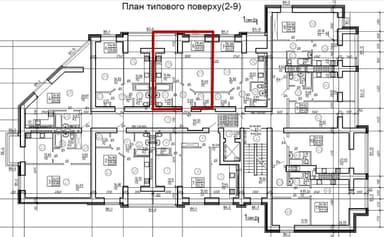 1-комнатная квартира по адресу (площадь 40,0 м²) - Atlanta.ua - фото 20