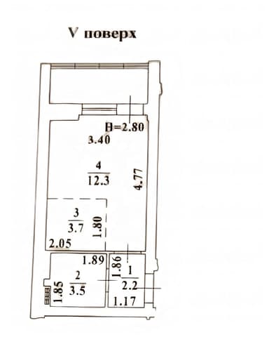 1-комнатная квартира по адресу ул. Сахарова (площадь 28 м²) - Atlanta.ua - imageAlt 12