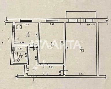 2-кімнатна квартира за адресою (площа 43 м²) - Atlanta.ua - фото 30