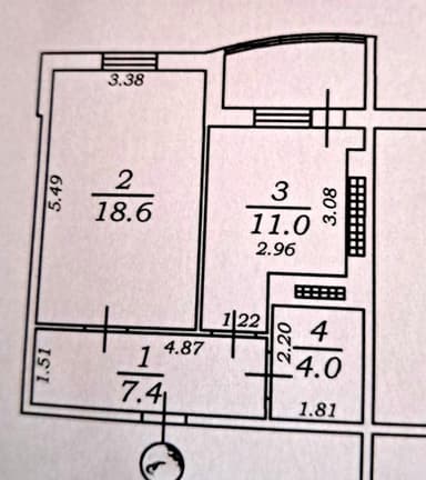 1-комнатная квартира по адресу ул. 14-я линия (площадь 45 м²) - Atlanta.ua - imageAlt 21