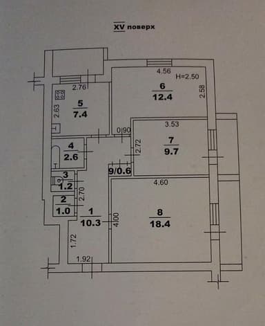 3-комнатная квартира по адресу Фонтанская дор. (площадь 67,9 м²) - Atlanta.ua - imageAlt 45