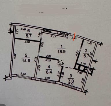 2-комнатная квартира по адресу Мореходный пер. (площадь 63 м²) - Atlanta.ua - imageAlt 48