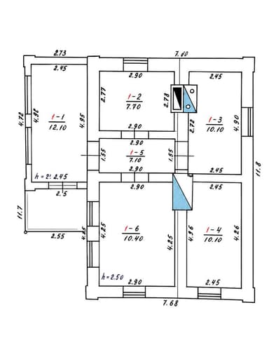 Дом по адресу ул. Героев Громады(Гагарина) (площадь 74 м²) - фото 36 Дом по адресу ул. Героев Громады(Гагарина) (площадь 74 м²) - Atlanta.ua - фото 36