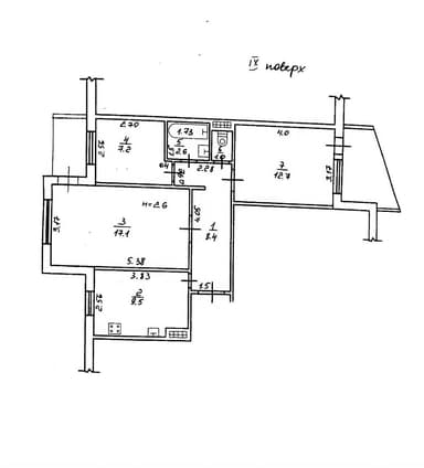 3-комнатная квартира по адресу (площадь 63 м²) - Atlanta.ua - imageAlt 24