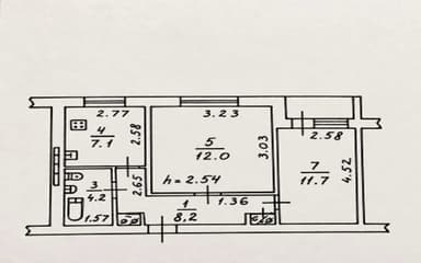 2-кімнатна квартира за адресою (площа 46 м²) - Atlanta.ua - фото 12