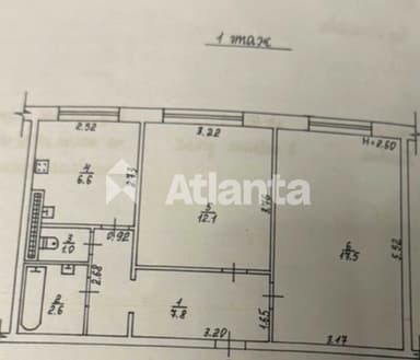 2-комнатная квартира по адресу (площадь 47,6 м²) - Atlanta.ua - фото 40