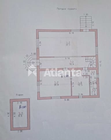 Будинок за адресою вул. 40 років Перемоги (площа 140,1 м²) - Atlanta.ua - фото 60