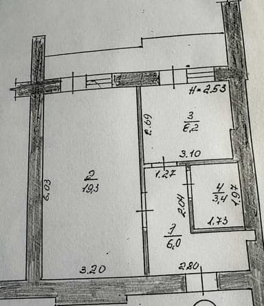 1-комнатная квартира по адресу ул. Парковая (площадь 40 м²) - Atlanta.ua - imageAlt 22