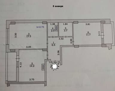 2-комнатная квартира по адресу (площадь 60,1 м²) - Atlanta.ua - imageAlt 30
