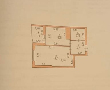 1-комнатная квартира по адресу (площадь 35 м²) - Atlanta.ua - imageAlt 17