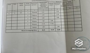 1-комнатная квартира по адресу ул. Полетаєва Федора (площадь 40 м²) - Atlanta.ua - фото 13
