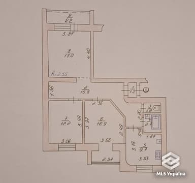 1-комнатная квартира по адресу (площадь 79 м²) - Atlanta.ua - imageAlt 30