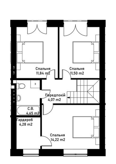 House by the address st. Ukrainskaya (area 98 m²) - Atlanta.ua - photo 22