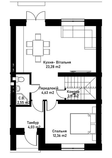 House by the address st. Ukrainskaya (area 98 m²) - Atlanta.ua - photo 21