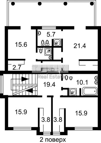 Дом по адресу ул. Правобережная (площадь 475 м²) - Atlanta.ua - фото 45