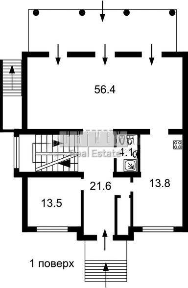 Дом по адресу ул. Правобережная (площадь 475 м²) - Atlanta.ua - фото 59