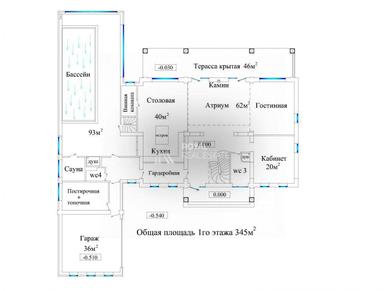 House by the address (area 570 m²) - Atlanta.ua - photo 94