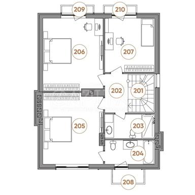 Будинок за адресою вул. Шевченка (площа 155,7 м²) - Atlanta.ua - фото 12