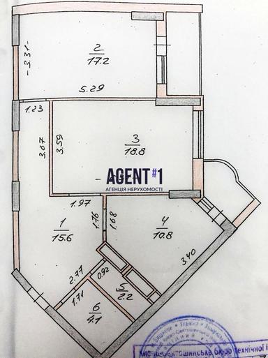 2-комнатная квартира по адресу (площадь 72,4 м²) - Atlanta.ua - фото 48