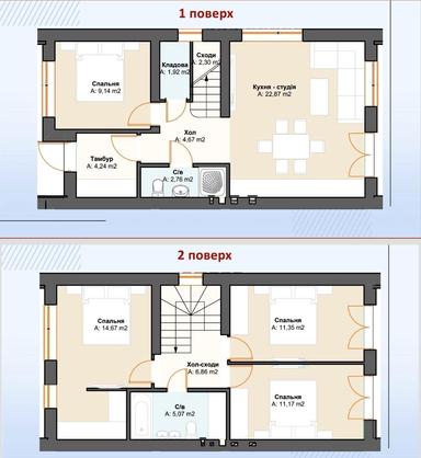 House by the address st. Ukrainskaya (area 98 m²) - Atlanta.ua - photo 12