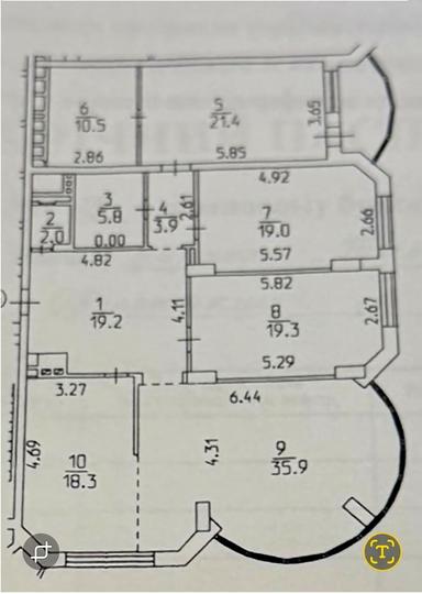 Багатокімнатна квартира за адресою вул. Лук'яненка Левка (площа 158 м²) - Atlanta.ua - фото 29