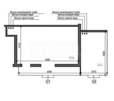 Commercial real estate at st. Andreya Verkhoglyada Dragomirova (area 79 m²) - Atlanta.ua - photo 14