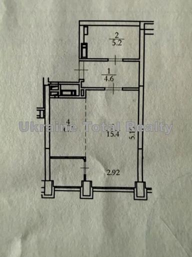 1-room apartment apartment by the address st. Ul Zarechnaya (area 35 m²) - Atlanta.ua - photo 9