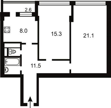 2-кімнатна квартира за адресою вул. Жилянська (площа 62 м²) - Atlanta.ua - фото 30