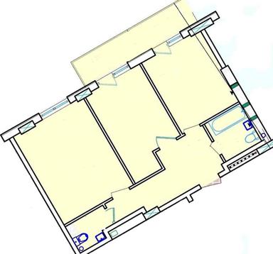 2-комнатная квартира по адресу ул. Инглези (площадь 51,2 м²) - Atlanta.ua - фото 15