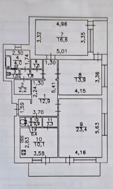 3-кімнатна квартира за адресою вул. Шовковична (площа 100 м²) - Atlanta.ua - фото 27