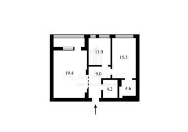2-кімнатна квартира за адресою вул. Тадея Рильського бульв. (площа 66,8 м²) - Atlanta.ua - фото 25