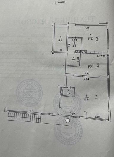 Комерційна нерухомість за адресою вул. Кам`янська (площа 74 м²) - Atlanta.ua - фото 22
