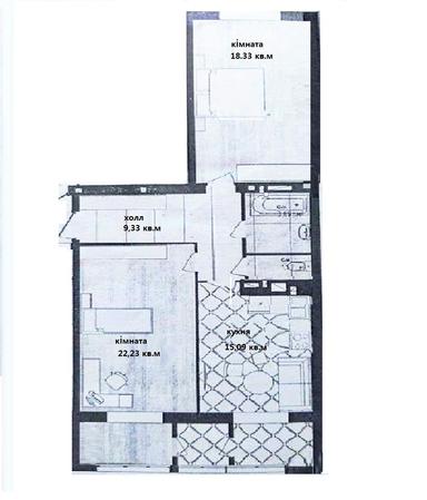 2-rooms apartment apartment by the address st. Sakharova (area 73 m²) - Atlanta.ua - photo 34