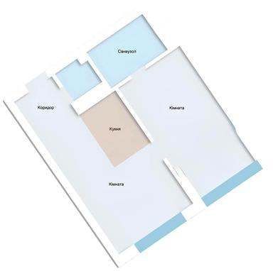 2-кімнатна квартира за адресою вул. Зарічна (площа 48,6 м²) - Atlanta.ua - фото 36