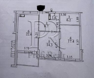 2-кімнатна квартира за адресою (площа 77 м²) - Atlanta.ua - фото 20