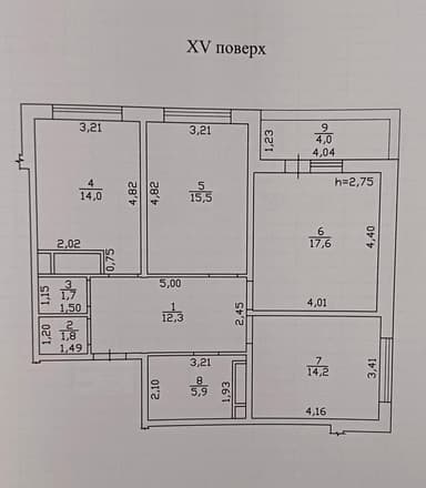 3-комнатная квартира по адресу ул. Варненская (площадь 87 м²) - Atlanta.ua - фото 26