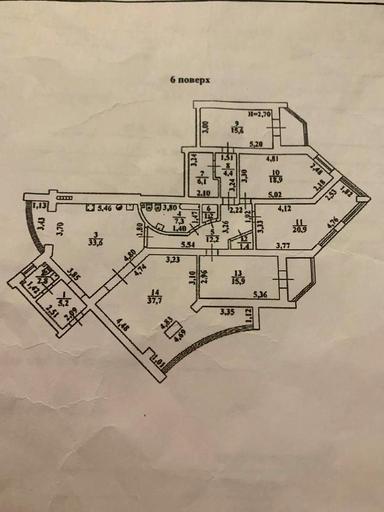 Многокомнатная квартира по адресу ул. Каманина (площадь 190 м²) - Atlanta.ua - фото 28