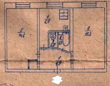 2-кімнатна квартира за адресою вул. Курінного Петра (площа 45 м²) - Atlanta.ua - фото 21