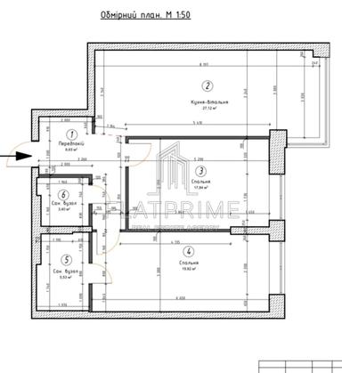 3-кімнатна квартира за адресою пров. Кленовий (площа 85 м²) - Atlanta.ua - фото 36