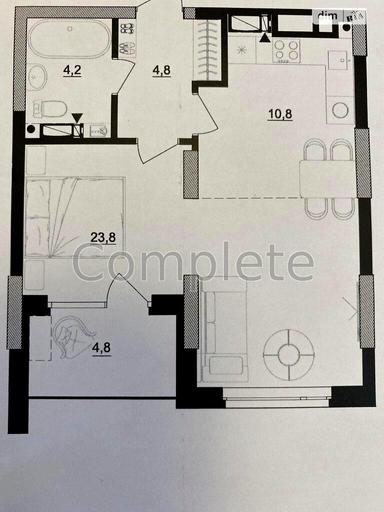 1-room apartment apartment by the address st. Ul Bereznyakovskaya (area 46 m²) - Atlanta.ua - photo 31