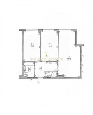 2-rooms apartment apartment by the address st. Ul Zlatoustovskaya (area 81,9 m²) - Atlanta.ua - photo 19