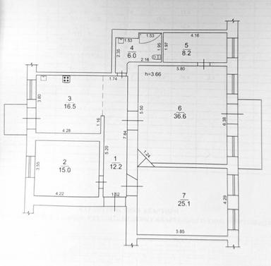 3-rooms apartment apartment by the address (area 121,7 m²) - Atlanta.ua - photo 22