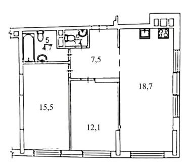 2-кімнатна квартира за адресою вул. Івана Виговського (площа 64 м²) - Atlanta.ua - фото 18