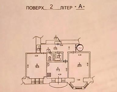 2-кімнатна квартира за адресою вул. Паньківська (площа 70,7 м²) - Atlanta.ua - фото 31
