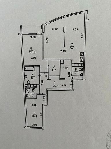 3-кімнатна квартира за адресою вул. Деміївський пров (площа 140 м²) - Atlanta.ua - фото 56