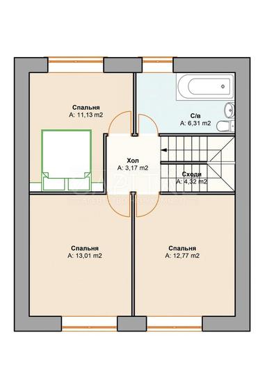 House by the address (area 100 m²) - Atlanta.ua - photo 22